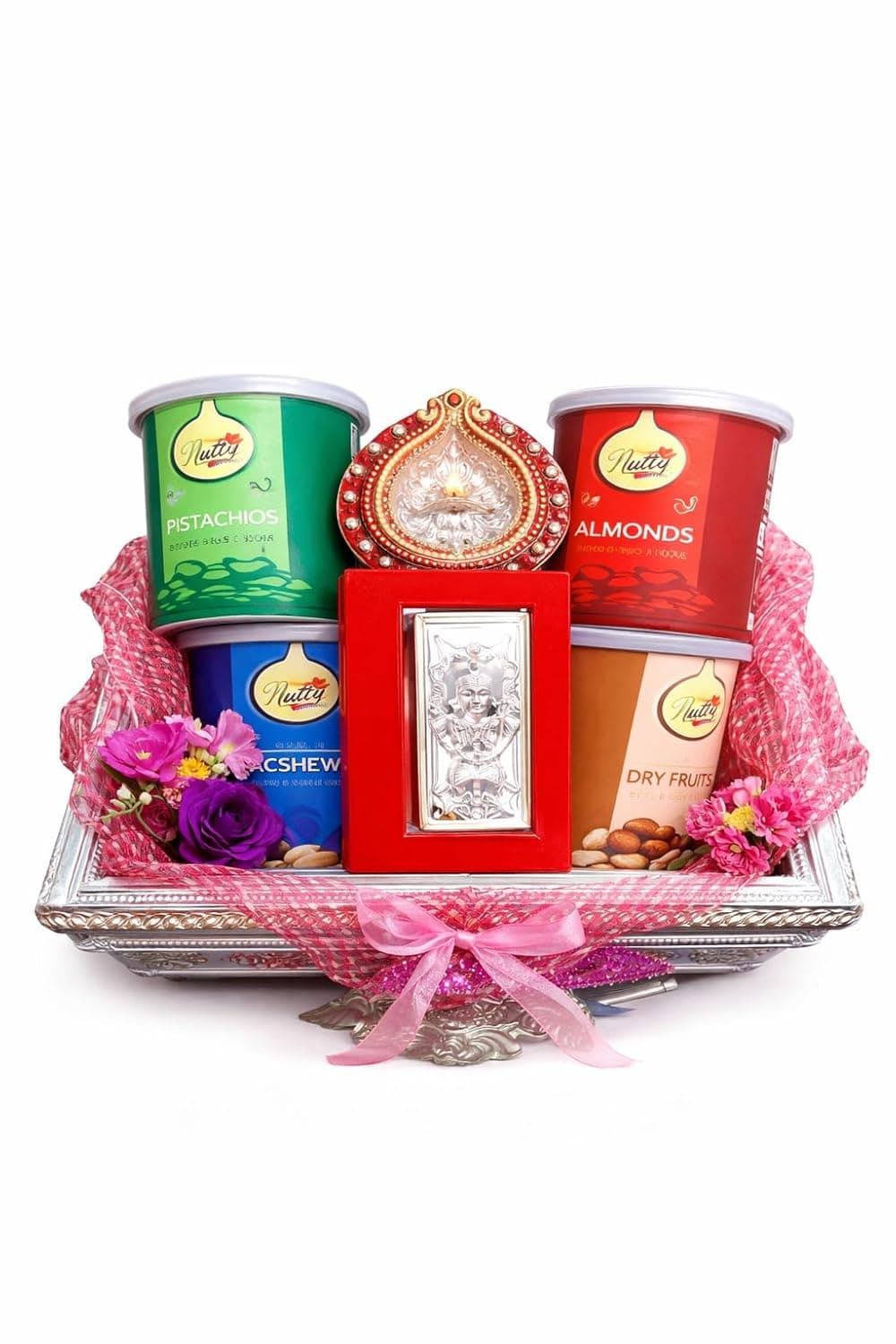 Gift Hamper Basket — 6-item Assorted Chocolates & Gourmet Snacks Combo | Buy Online at ₹4,845 from Gourmet Company