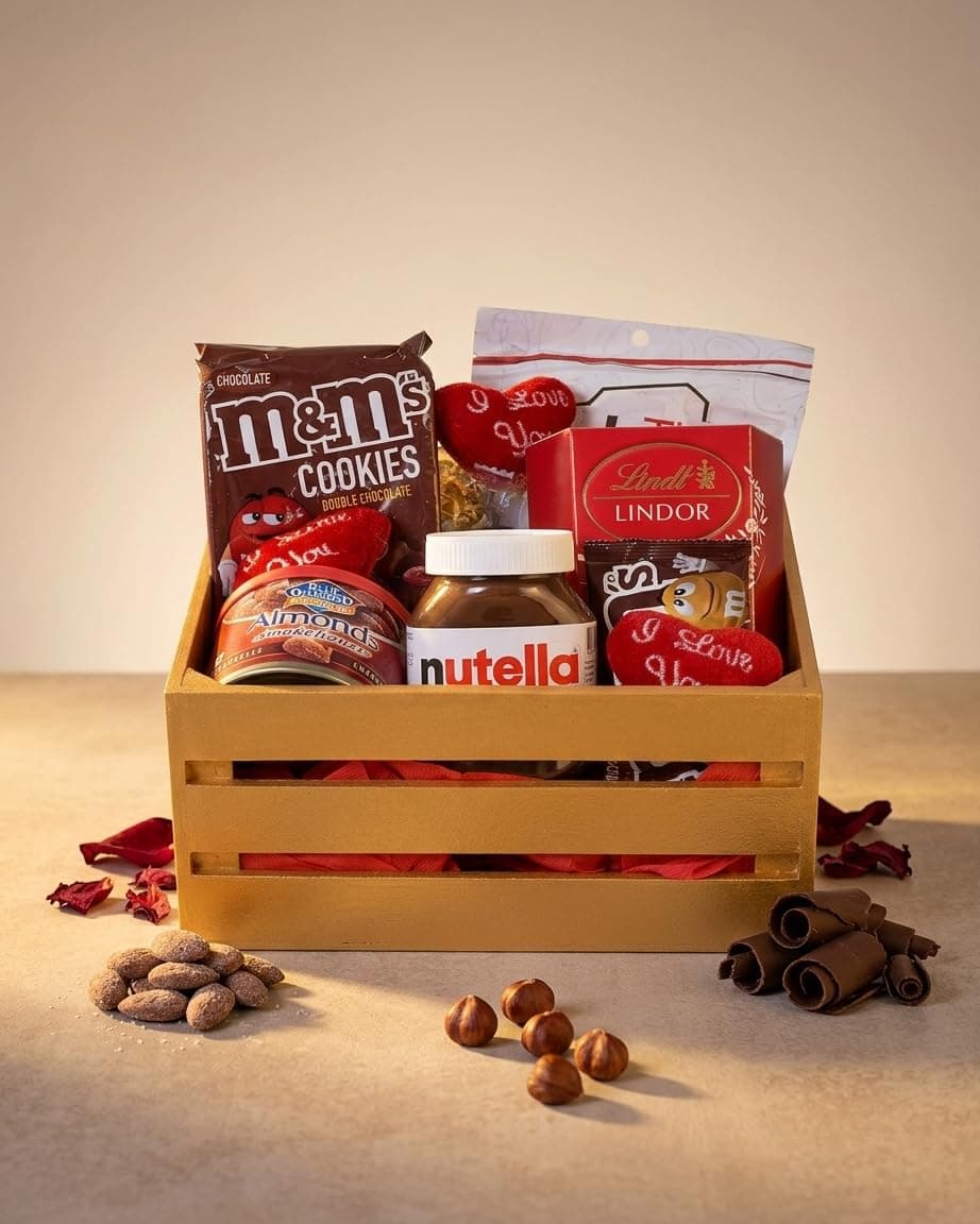 Chocolate Crate - alternate view showing gift packaging