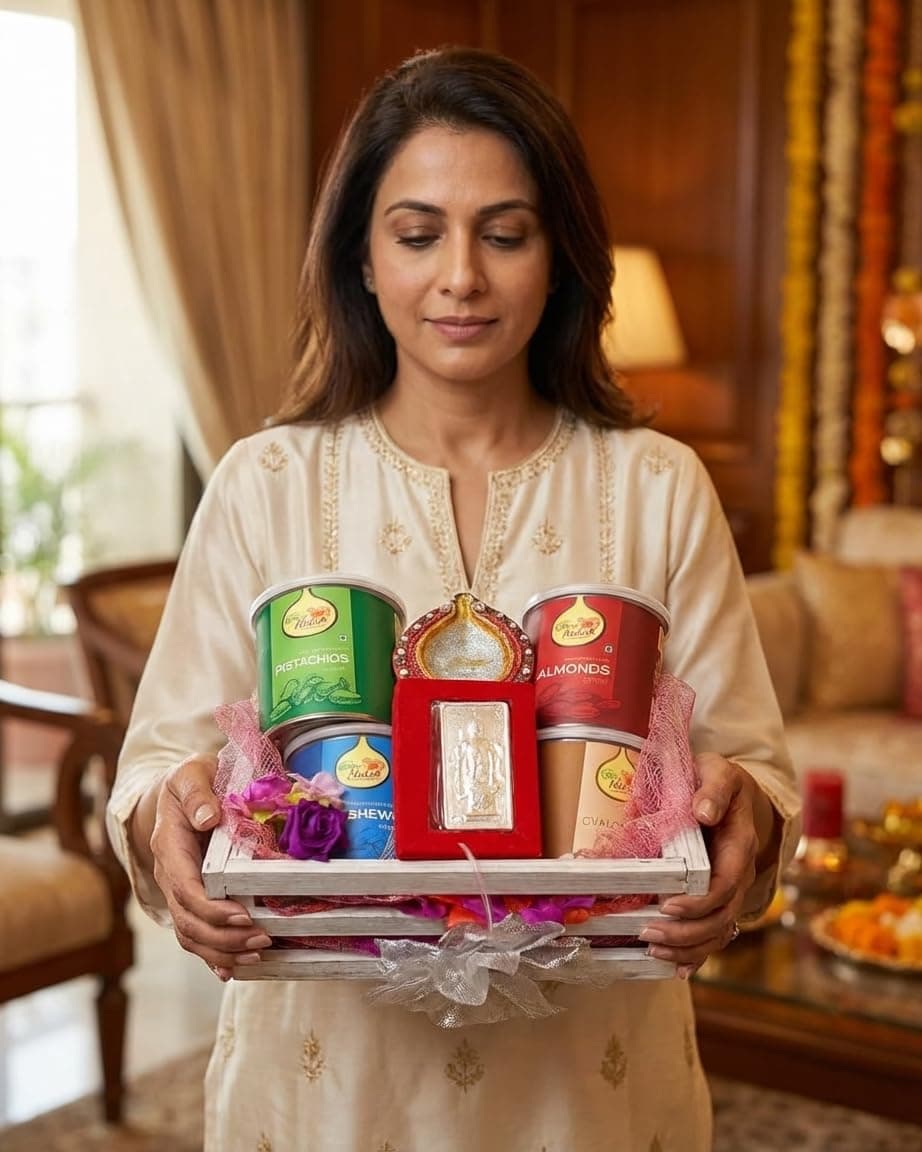 Silver Nuts Hamper