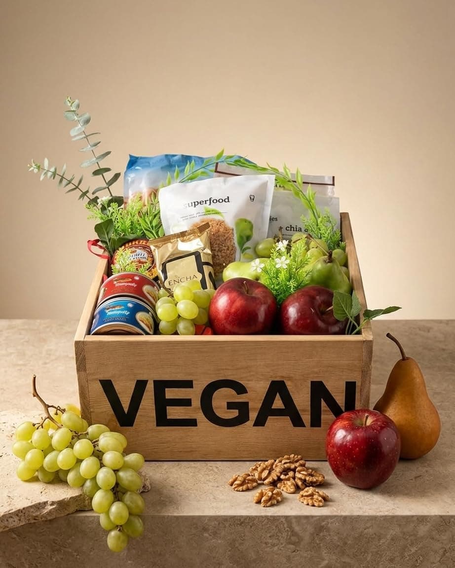 Dry Fruits & Nuts Gift Hamper (7 Items) - alternate view showing gift packaging