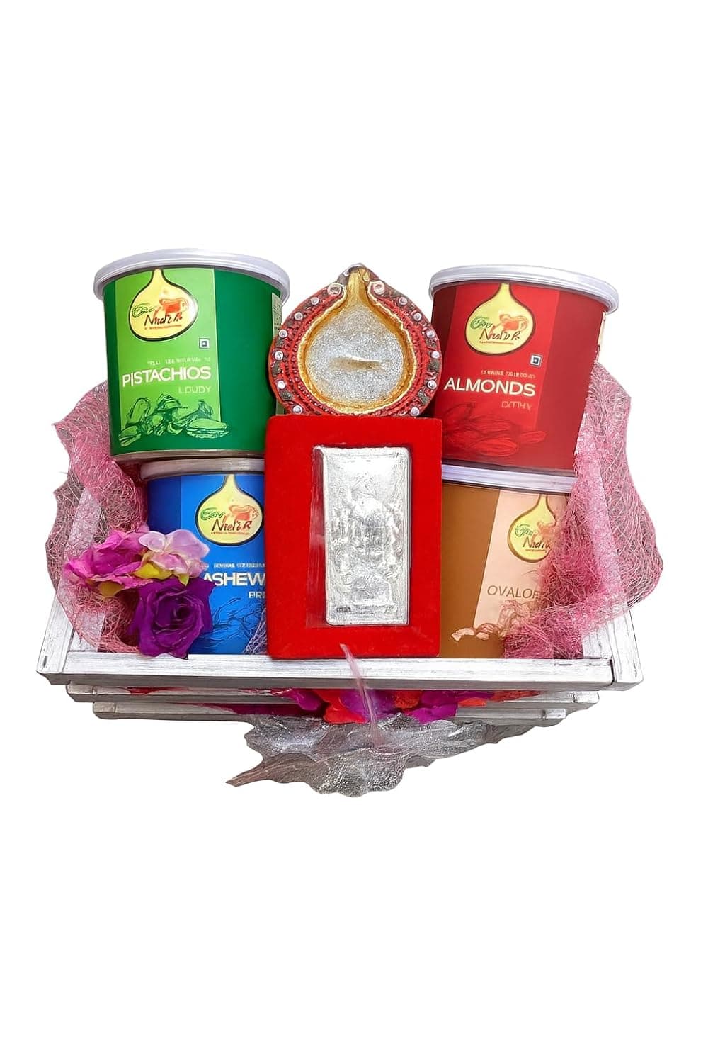 Silver Nuts Hamper