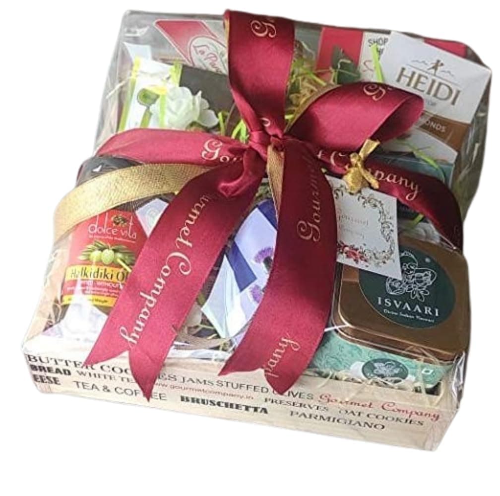 Tea Hamper Gift Set (8 Items) | Buy Online at ₹4,990 from Gourmet Company