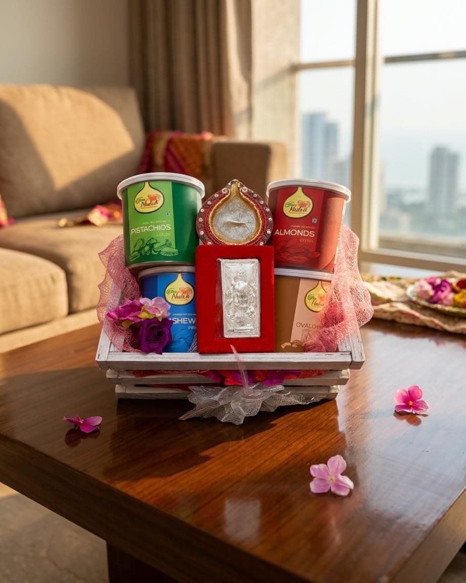 Silver Nuts Hamper