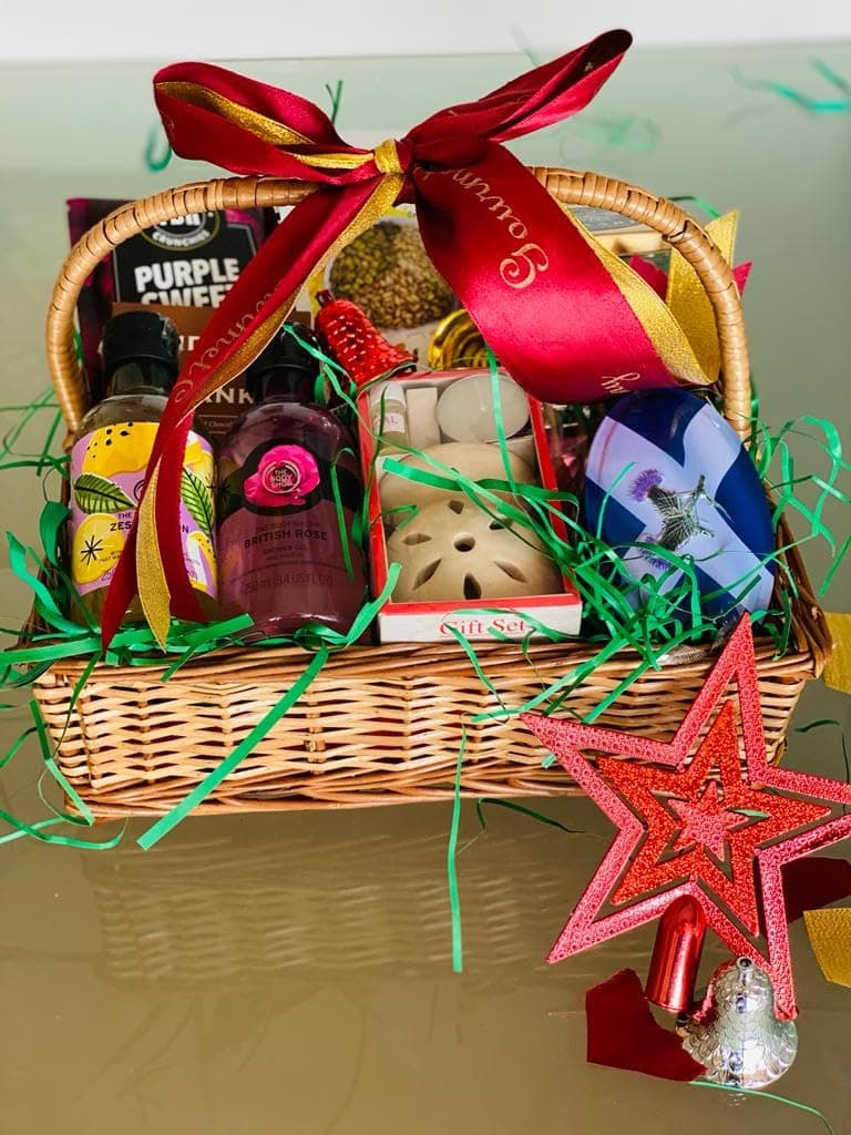 Luxury Gift Hamper - alternate view showing gift packaging