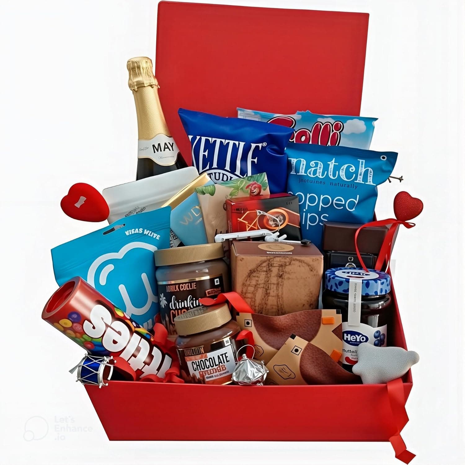 Assorted Chocolate Gift Hamper Basket (12 Items) | Buy Online at ₹5,845 from Gourmet Company