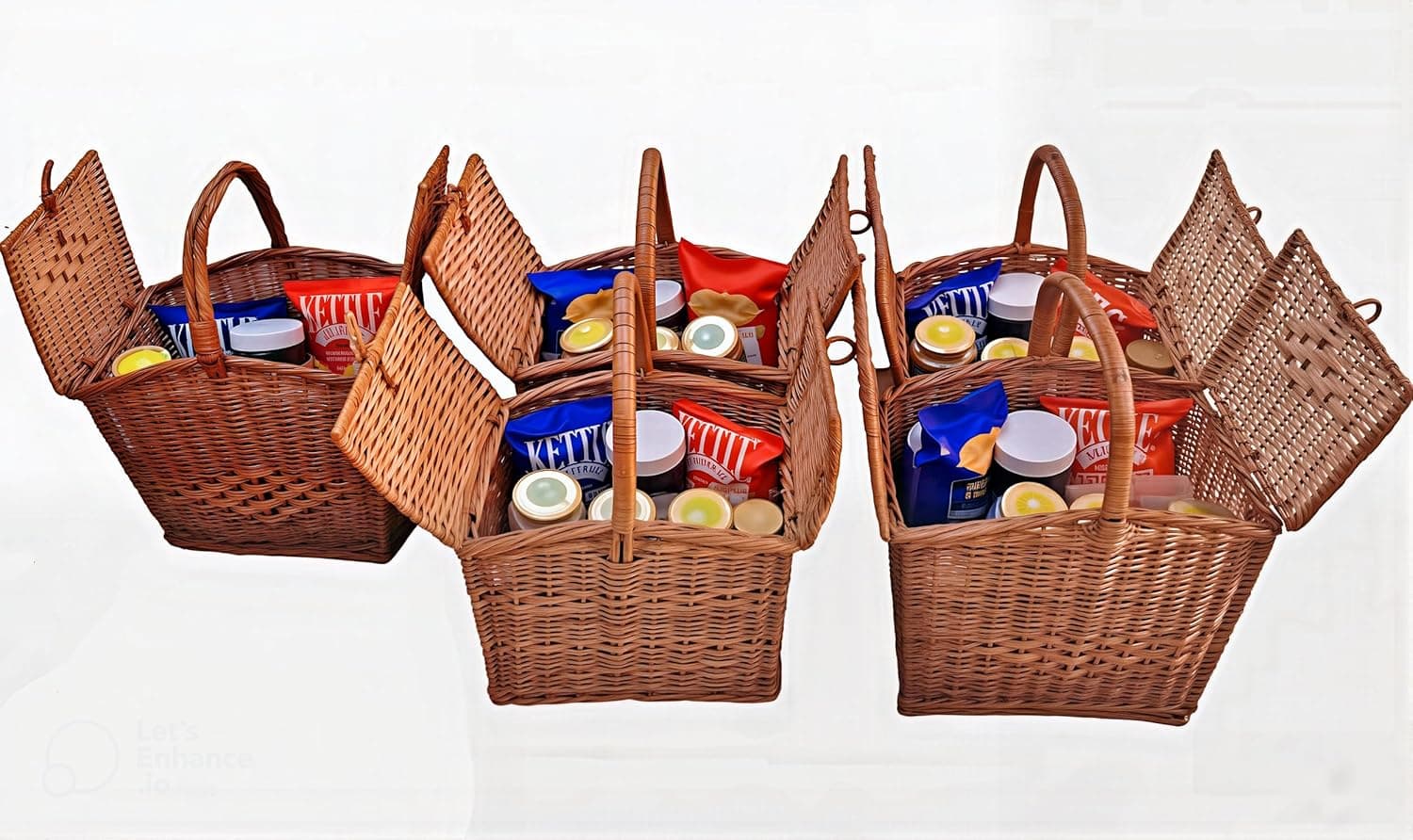 Chest Gift Basket — Assorted Chocolates, Cookies, Snacks & Spreads
