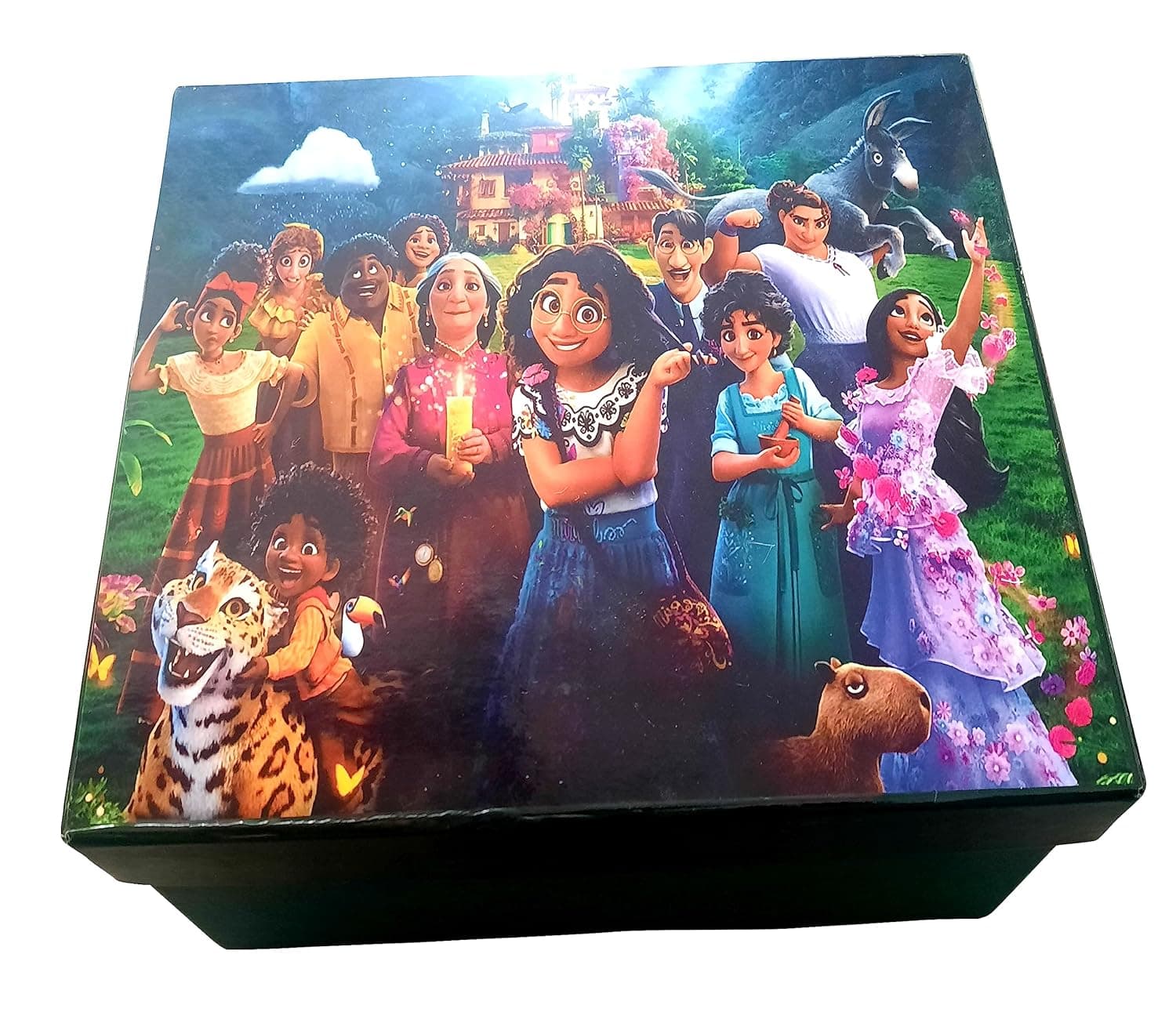 Chocolate Gift Hamper (5 Gourmet Treats) - alternate view showing gift packaging