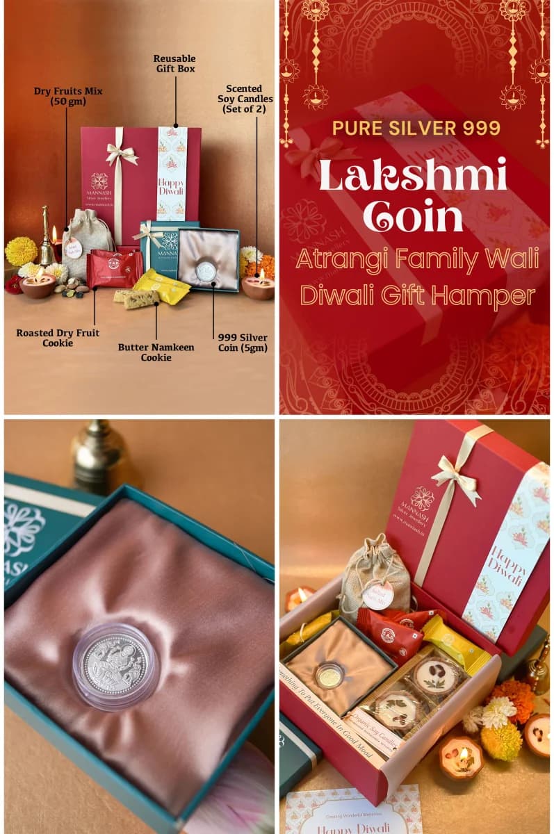 Diwali Silver Coin Hamper